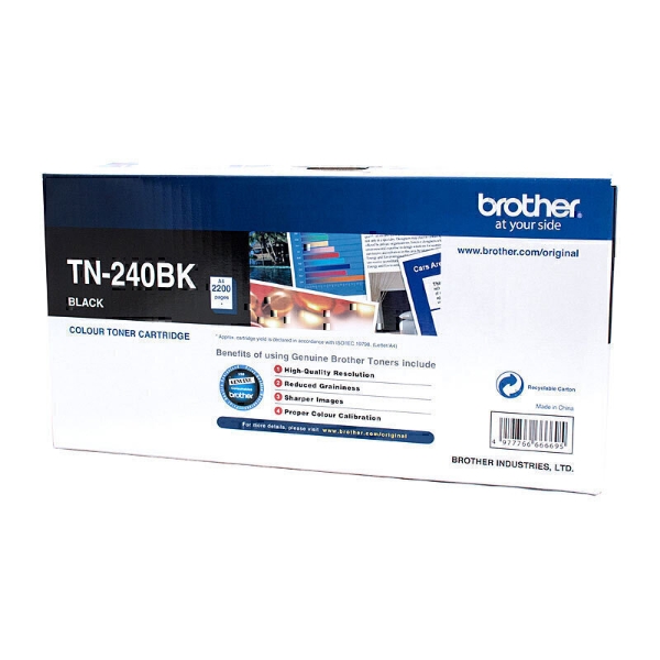 Picture of Brother TN240 Black Toner Cart