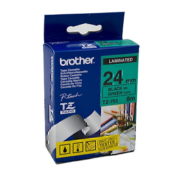 Picture of Brother TZe-751 Laminated Tape 24mm 8m