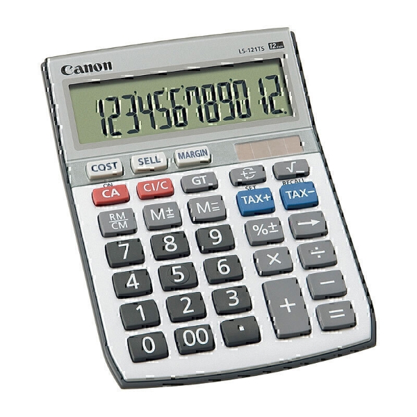Picture of Canon LS121TS 12 Digit Calculator