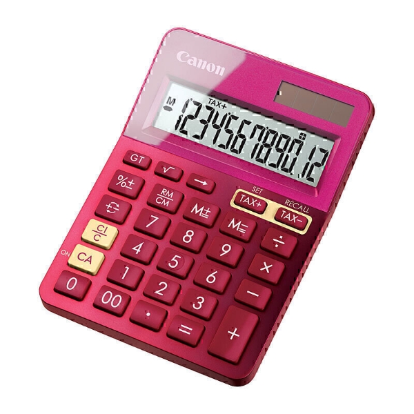 Picture of Canon LS-123K Calculator - Pink