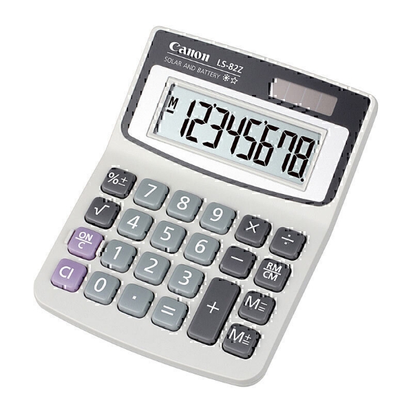 Picture of Canon LS82ZBL 8 Digit Desktop Calculator