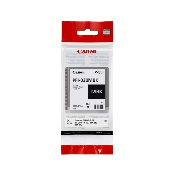 Picture of Canon PFI030 Matte Black Ink