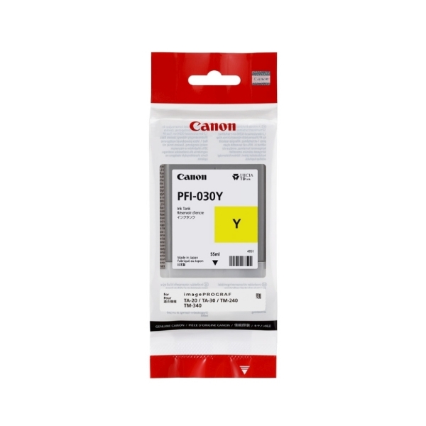 Picture of Canon PFI030 Yellow Ink