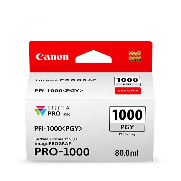 Picture of Canon PFI1000 Ph Grey Ink Cart