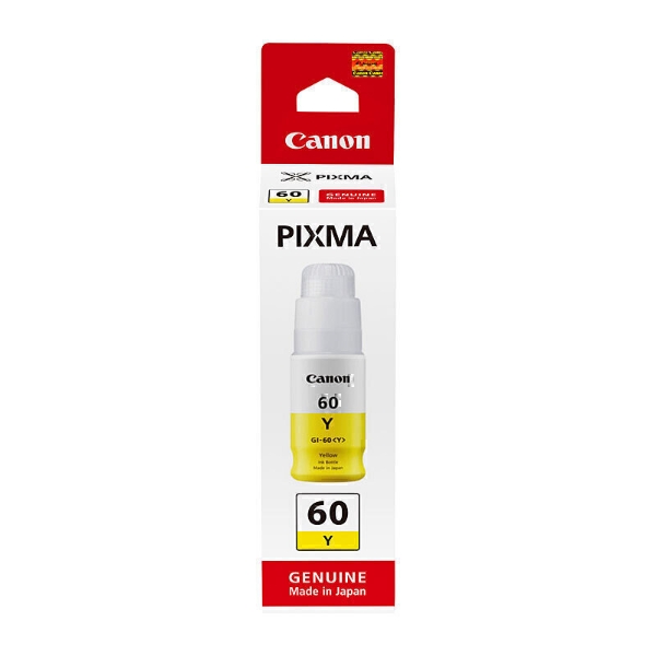 Picture of Canon GI60 Yellow Ink Bottle