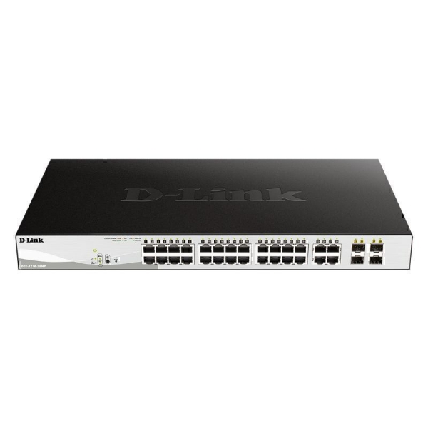 Picture of D-Link DGS-1210-28P 28-Port Gigabit WebSmart PoE Switch