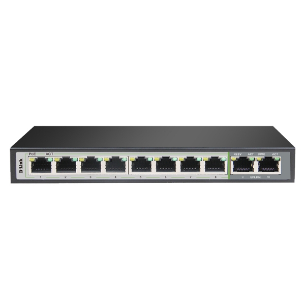 Picture of 10 Port Gigabit PoE Switch