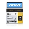 Picture of Dymo 18445 Rhino Industrial Tape Vinyl 19mm Black On White