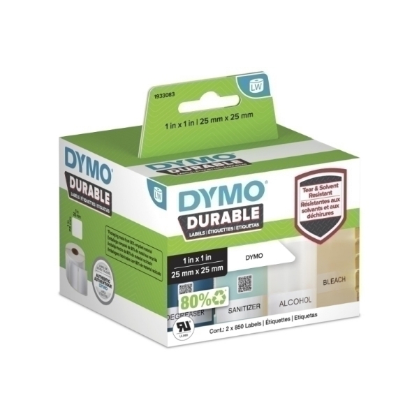 Picture of Dymo LW Durable Labels - 25 x 25 mm - 1933083