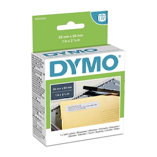 Picture of Dymo LabelWriter Address Labels 25mm x 54mm