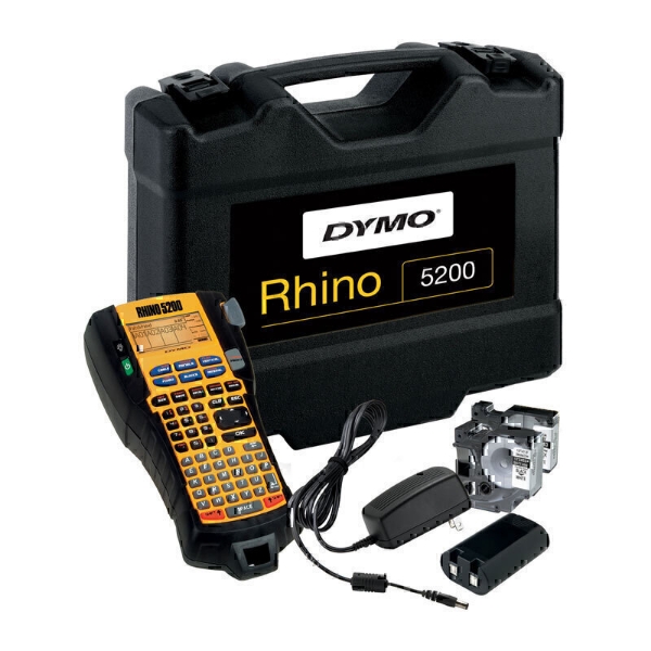 Picture of Dymo 5200 Rhino Industrial Label Maker Hard Case Kit
