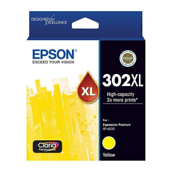 Picture of Epson 302XL Yellow Ink Cart