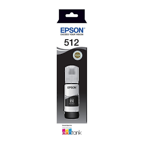 Picture of Epson T512 PBk EcoTank Bottle