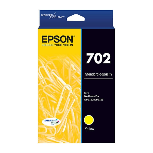 Picture of Epson 702 Yellow Ink Cart