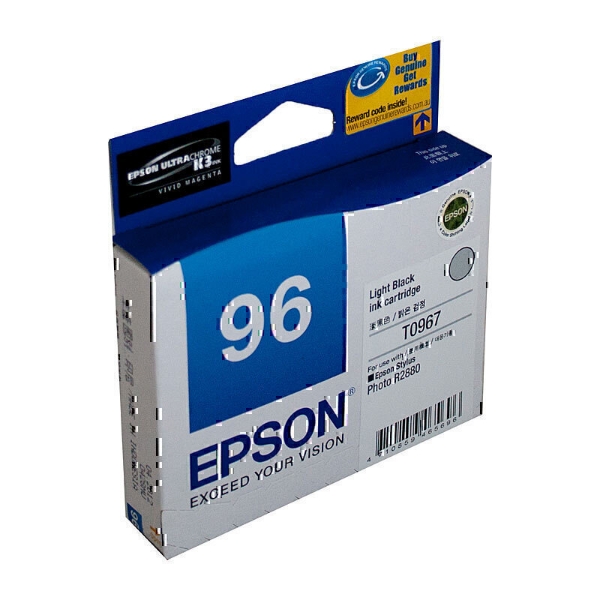 Picture of Epson T0967 Lt Black Ink Cart