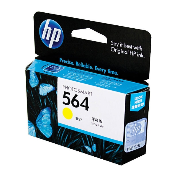 Picture of HP #564 Yellow Ink Cartridge CB320WA