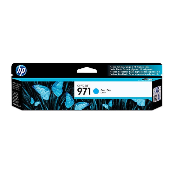 Picture of HP #971 Cyan Ink Cartridge CN622AA