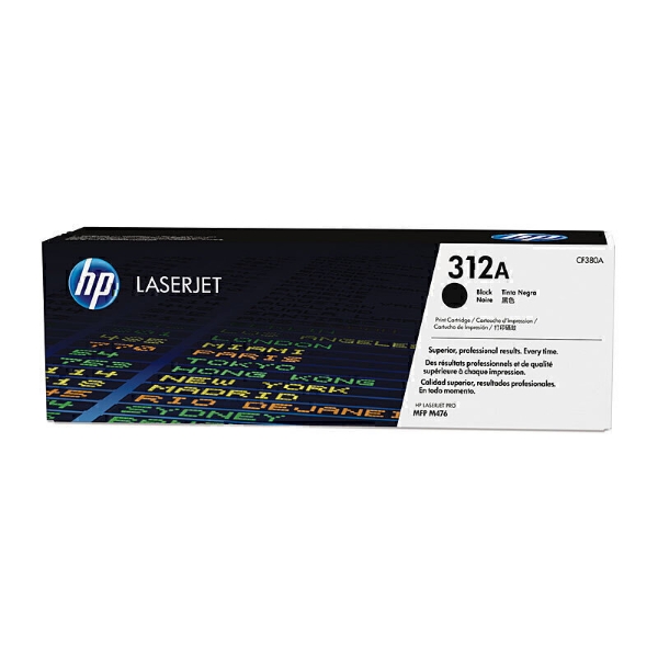 Picture of HP #312A Black Toner CF380A