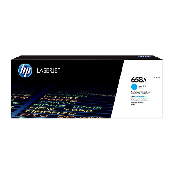 Picture of HP #658A Cyan Toner W2001A