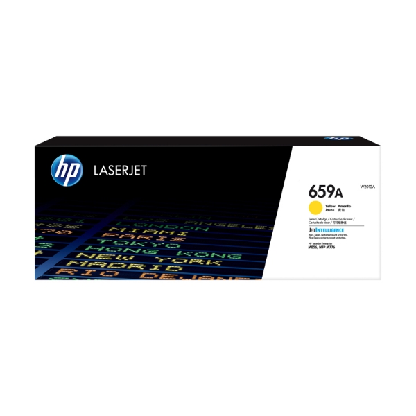 Picture of HP #659A Yellow Toner W2012A