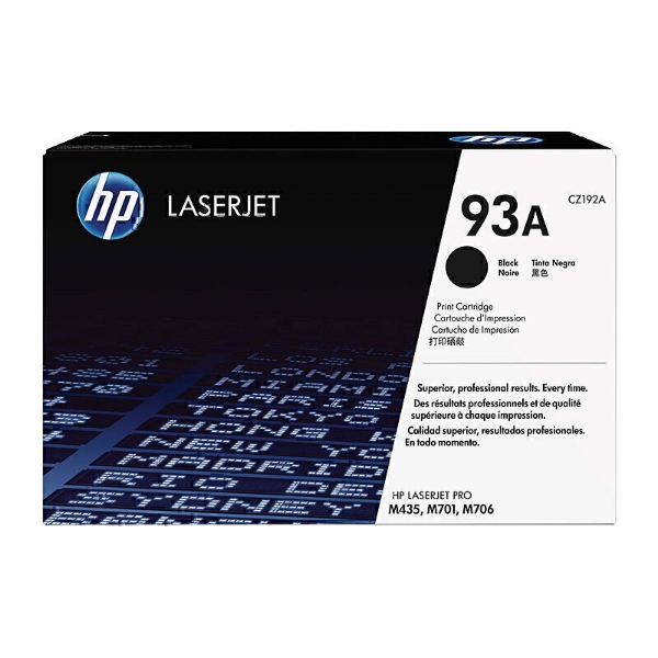 Picture of HP #93A Black Toner CZ192A