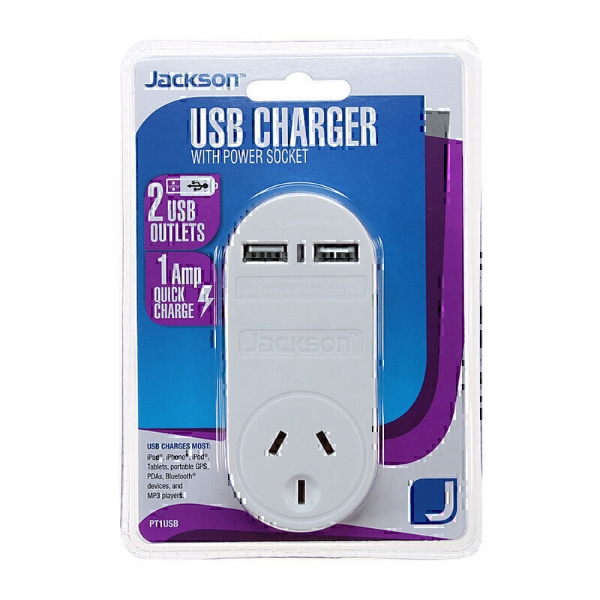 Picture of Jackson 1 Way 2 USB Charger