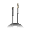 Picture of Lindy 35327 3.5mm Extension Audio Cable, Cromo Line Grey, 1m