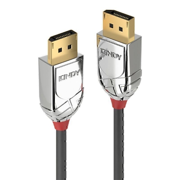 Picture of Lindy 36302 2m DisplayPort 1.4 Cable, Cromo Line