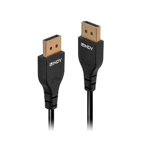 Picture of Lindy 36463 DisplayPort Cable 3 M Black Adapter/Cable