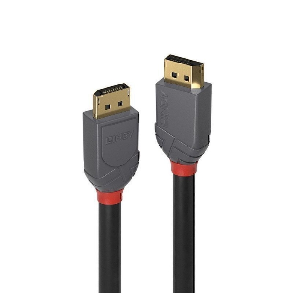 Picture of Lindy 36486 10m DisplayPort 1.2 Cable, Anthra Line