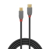 Picture of Lindy 36892 2m USB 2.0 Type C to Micro-B Cable, Anthra Line Black