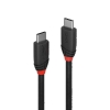 Picture of Lindy 36906 1m USB 3.1 Type C Cable 3A, Black Line