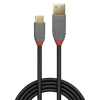 Picture of Lindy 36912 USB 3.1 Type C to A Cable, 5A, Anthra Line Black 1.5m