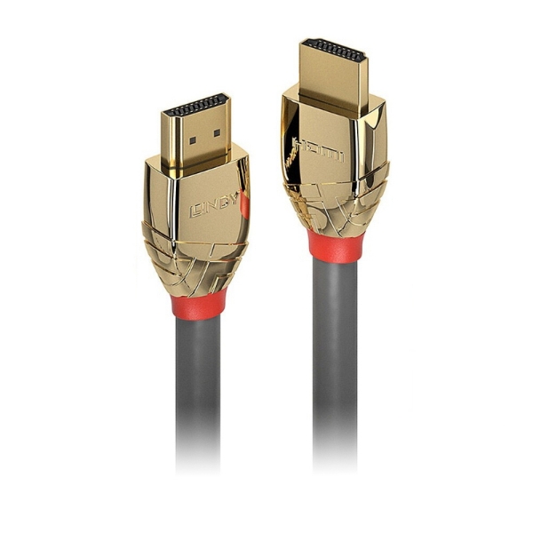 Picture of Lindy 37602 HDMI Cable 2 M HDMI Type A (Standard) Grey Adapter/Cable