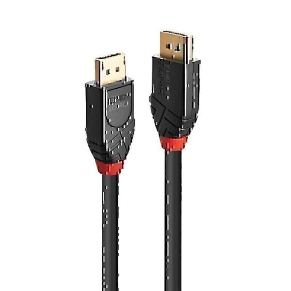 Picture of Lindy 41169 10m Active DisplayPort 1.4 Cable Black