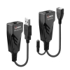 Picture of Lindy 42674 100 M Cat6 USB 2.0 Extender Black