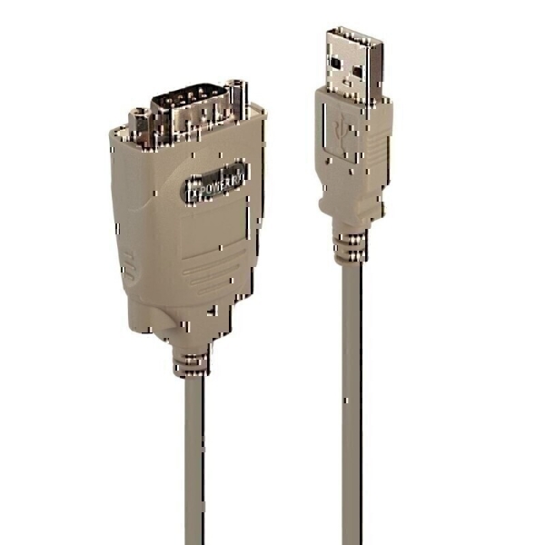 Picture of LINDY USB to Serial Adapter - 9 Way (RS-422) 1m