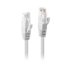 Picture of Lindy 0.5 M Cat6 UTP Snagless Network Cable - White