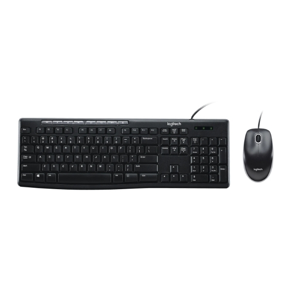 Picture of Logitech Bundle-Keyboard & Mouse Media Combo MK200