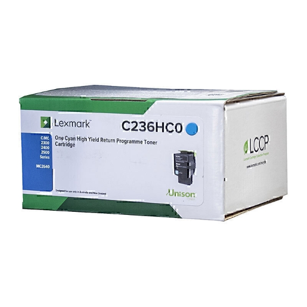 Picture of Lexm C2360C0 Cyan Toner