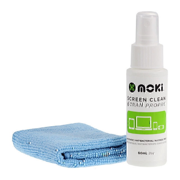 Picture of Moki Clean Screen 60ml Spray with Cloth