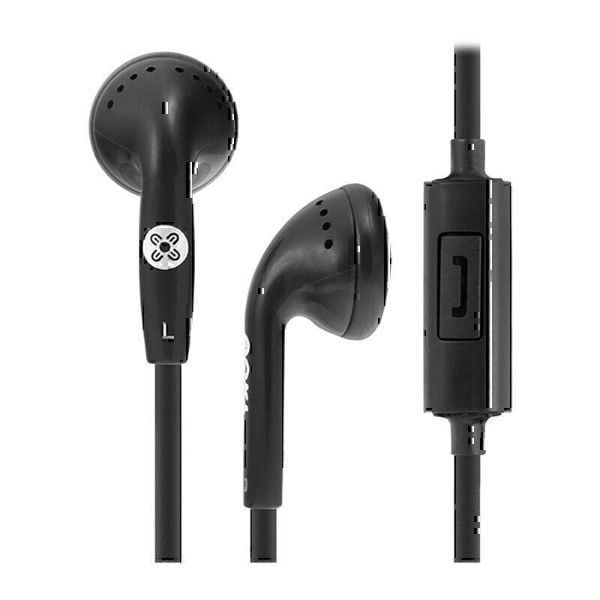 Picture of Moki Stereo Earphones In-Line Mic & Control Black