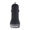 Picture of Moki Dual USB Car Charger Blk