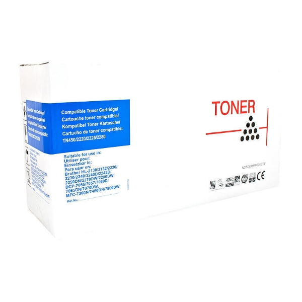 Picture of Compatible Brother TN-2250 Toner Cartridge