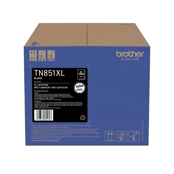 Picture of Brother TN851XL Blk Toner Cart