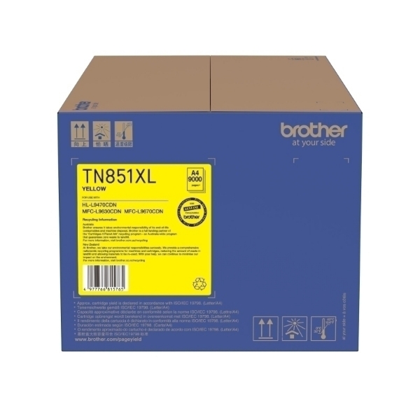 Picture of Brother TN851XL Yell Toner Car