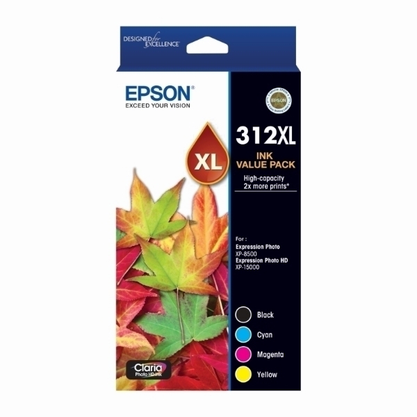 Picture of Epson 312XL CMYK Colour Pack