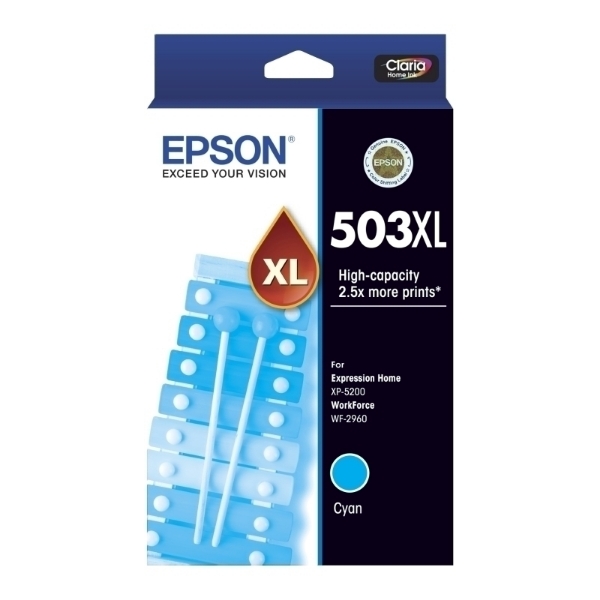 Picture of Epson 503XL Cyan Ink Cart