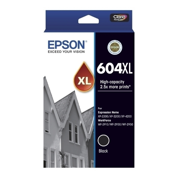 Picture of Epson 604XL Black Ink Cart