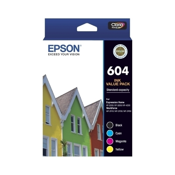 Picture of Epson 604 4 Ink Value Pack